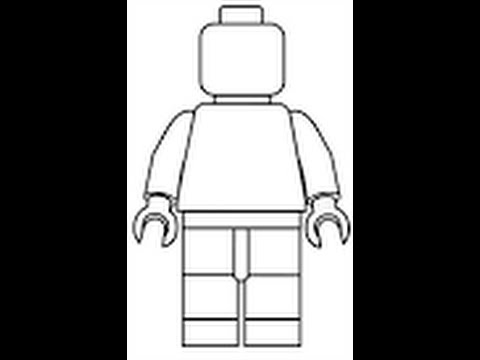 Lego Man Drawing at PaintingValley.com | Explore collection of Lego Man ...