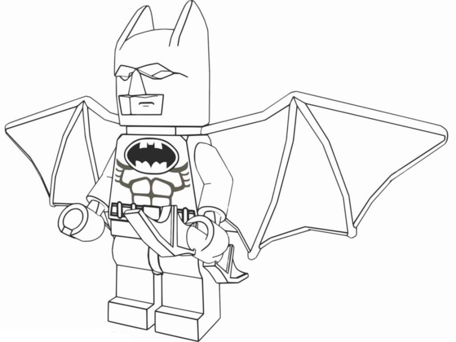 921x690 colouring in sheets lego man bat sets lego man drawing - Lego Man Drawing