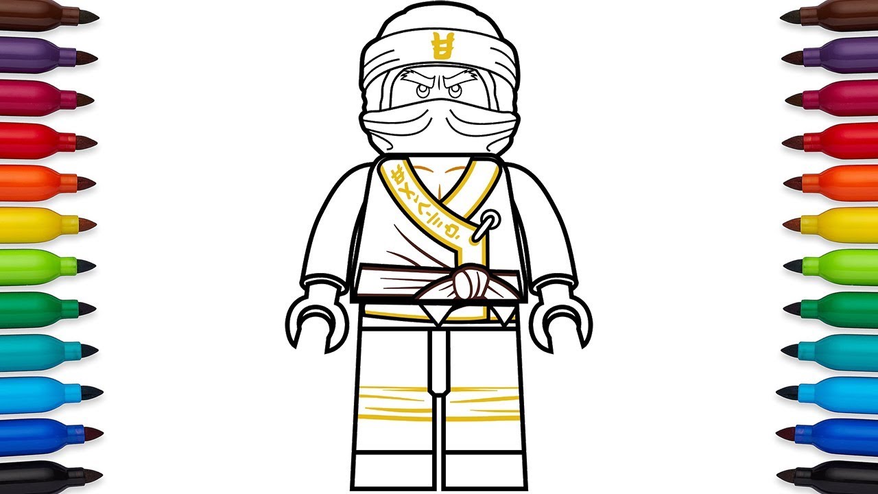 1280x720 how to draw lego ninjago cole from the lego ninjago movie - Lego Ninjago Drawing