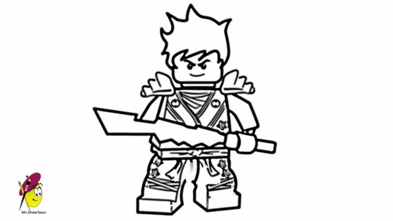 1280x720 How To Draw Ninjago - Lego Ninjago Drawing