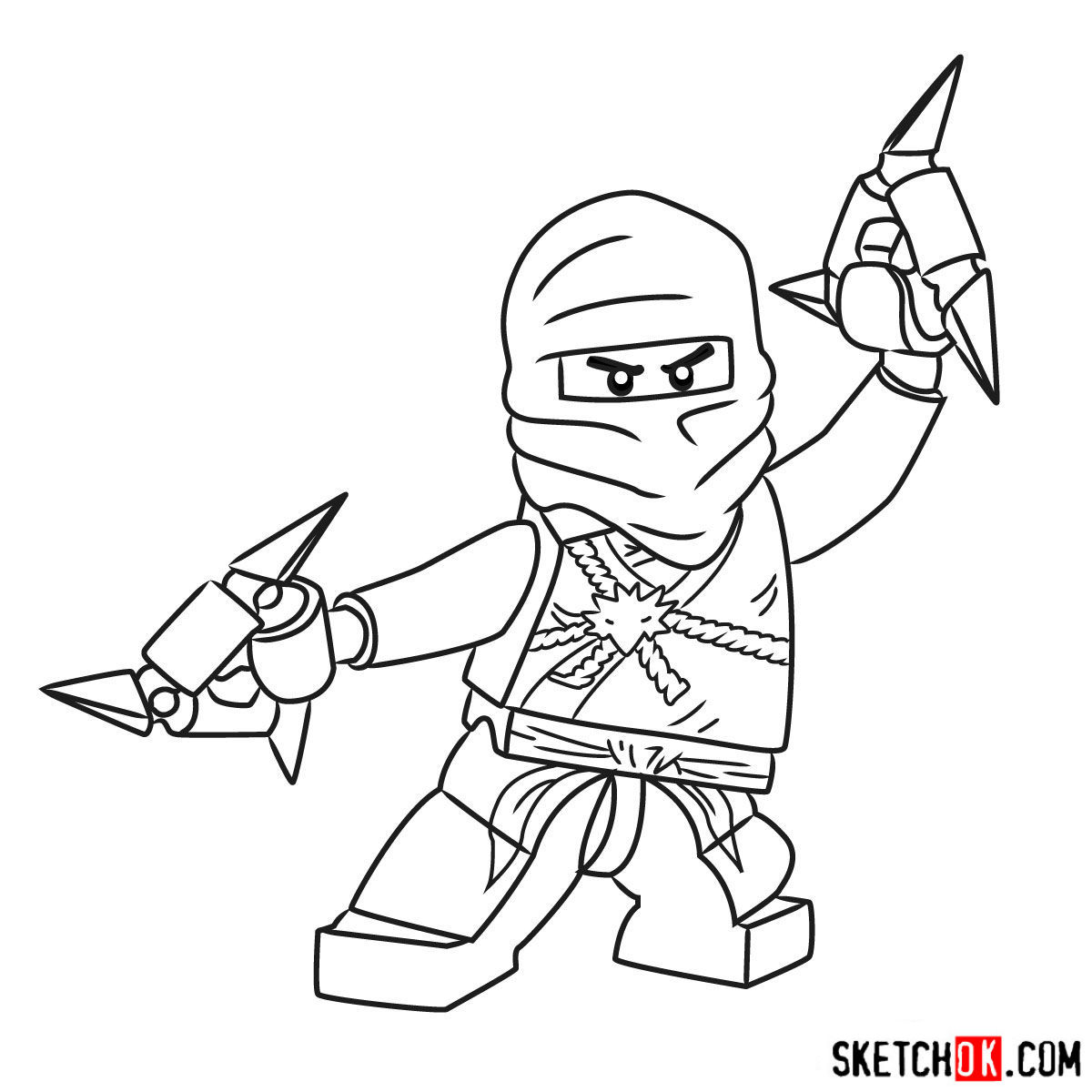 Lego Ninjago Drawing at PaintingValley.com | Explore collection of Lego ...