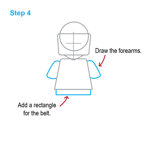 500x500 How To Draw How To Draw A Lego Ninjago Ninja - Lego Ninjago Drawing