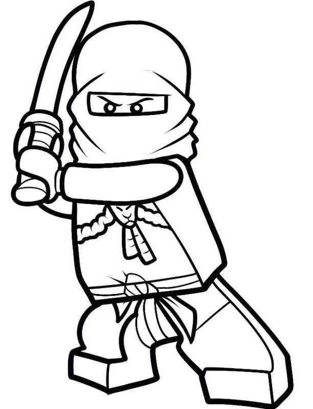 612x800 The Lego Ninjago Coloring Pages Line Drawing - Lego Ninjago Drawing
