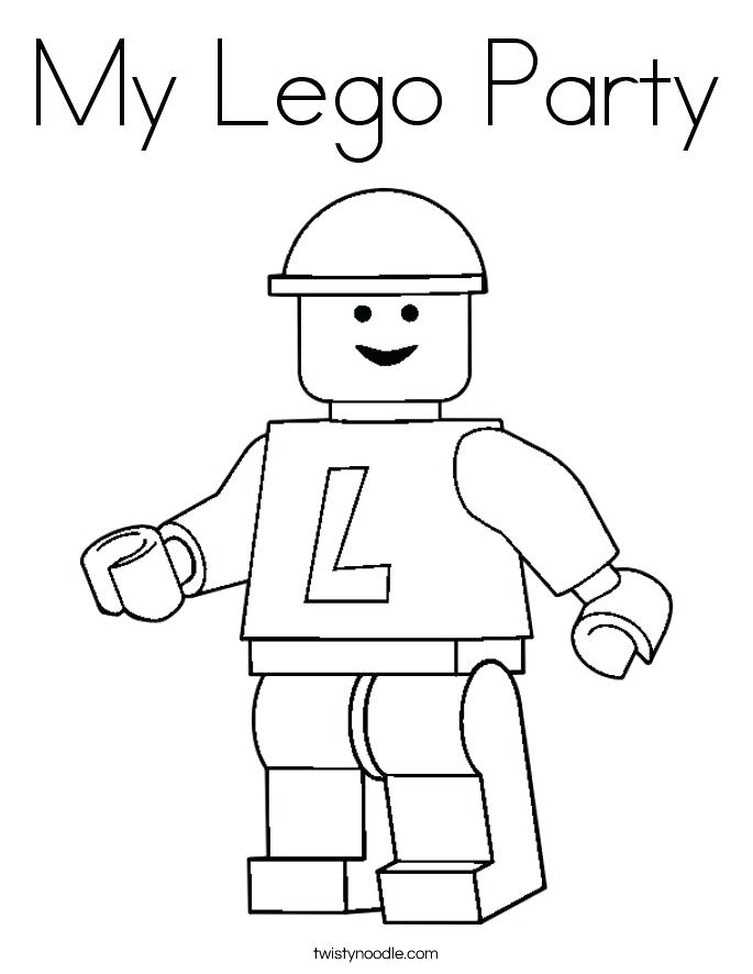 685x886 Lego Coloring Pages For Kids People Online Man Drawing Acnee - Lego People Drawing