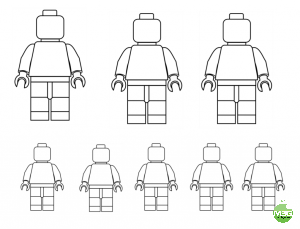 300x229 Lego People Template Draw Your Family - Lego People Drawing