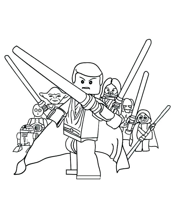 Lego Star Wars Drawing at PaintingValley.com | Explore collection of ...