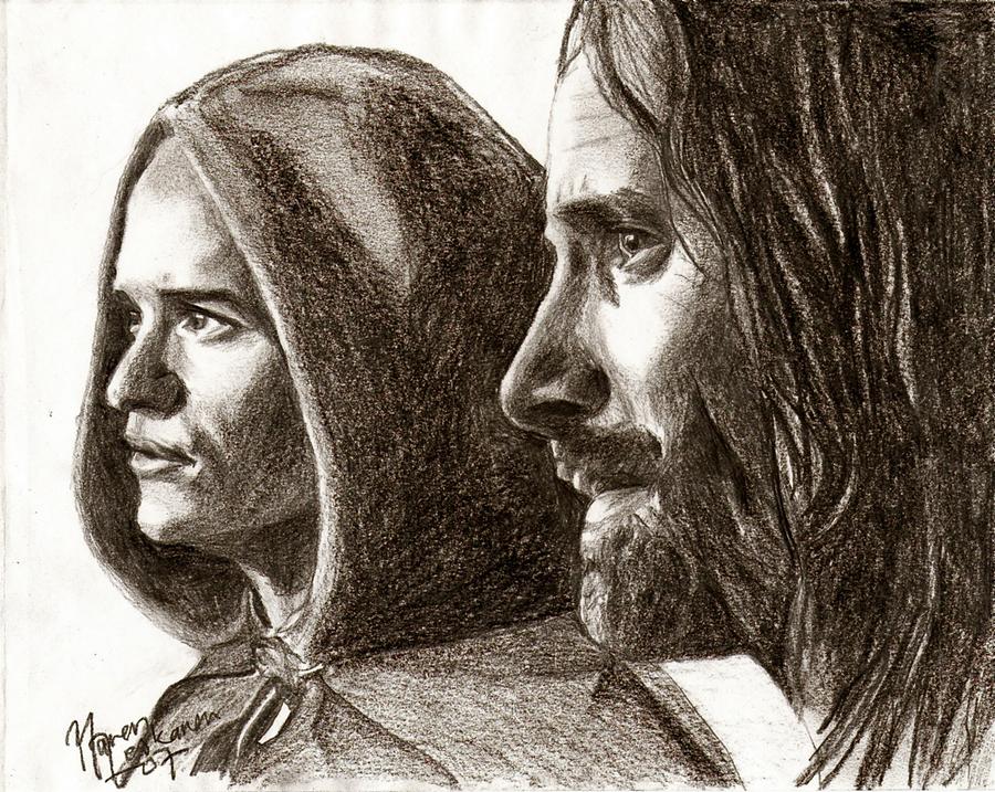 900x717 Legolas And Aragorn Drawing - Legolas Drawing