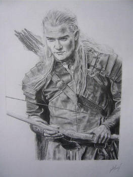 263x350 Legolas Drawing - Legolas Drawing