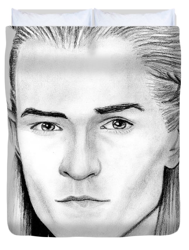 645x853 Legolas Greenleaf Duvet Cover For Sale - Legolas Drawing