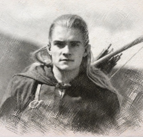 500x476 Legolas Ii Greenleaf The Notion Club Archive Fandom Powered - Legolas Drawing