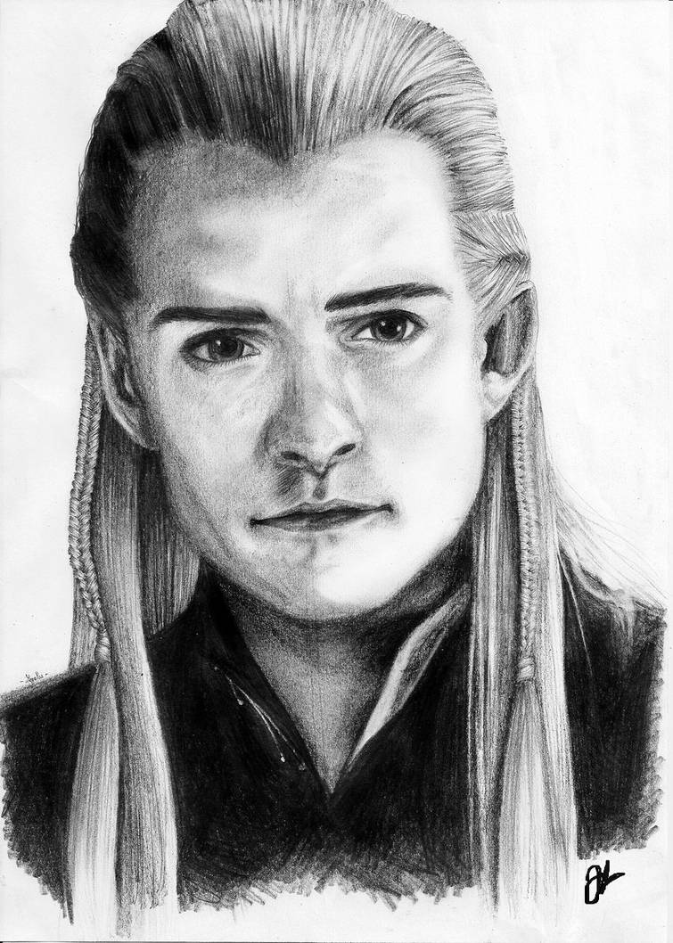 Legolas Drawing At Paintingvalley.com 