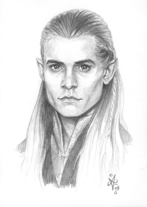 Legolas Drawing at PaintingValley.com | Explore collection of Legolas ...