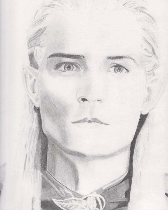 Legolas Drawing at PaintingValley.com | Explore collection of Legolas ...