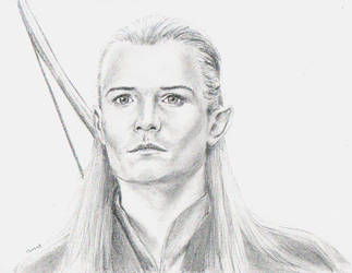323x250 Legolas Orlando Bloom Favourites - Legolas Drawing