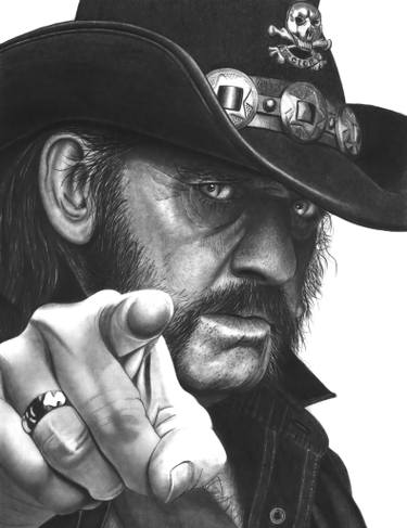 375x487 Lemmy Drawing - Lemmy Drawing