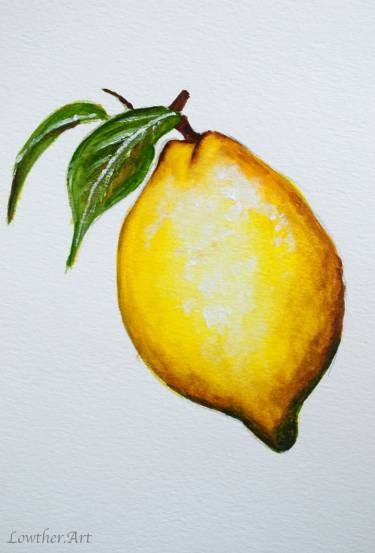 375x553 Lemon Drawing - Lemon Drawing