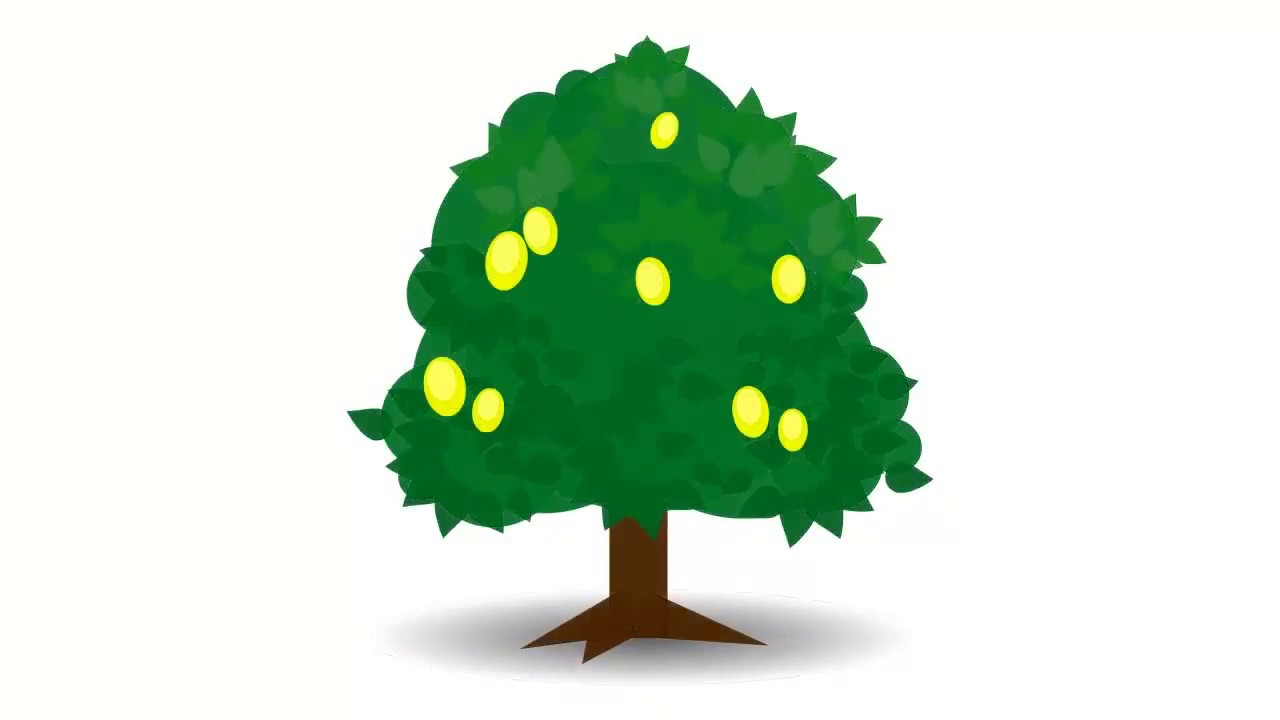 1280x720 How To Draw Lemon Tree Easy For Kids - Lemon Tree Drawing