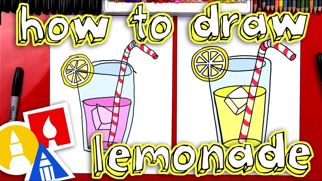 1280x720 How To Draw Lemonade - Lemonade Drawing