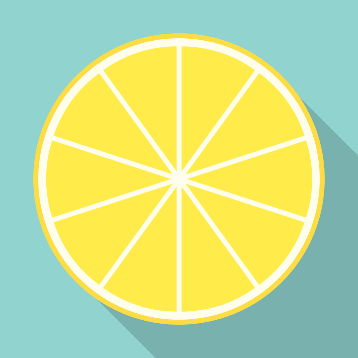 720x720 Lemonade Day Lemon Flat Icon - Lemonade Drawing