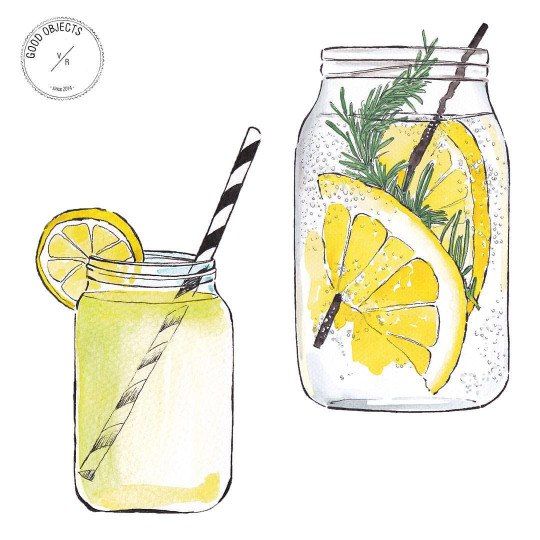 540x540 Good Objects - Lemonade Drawing