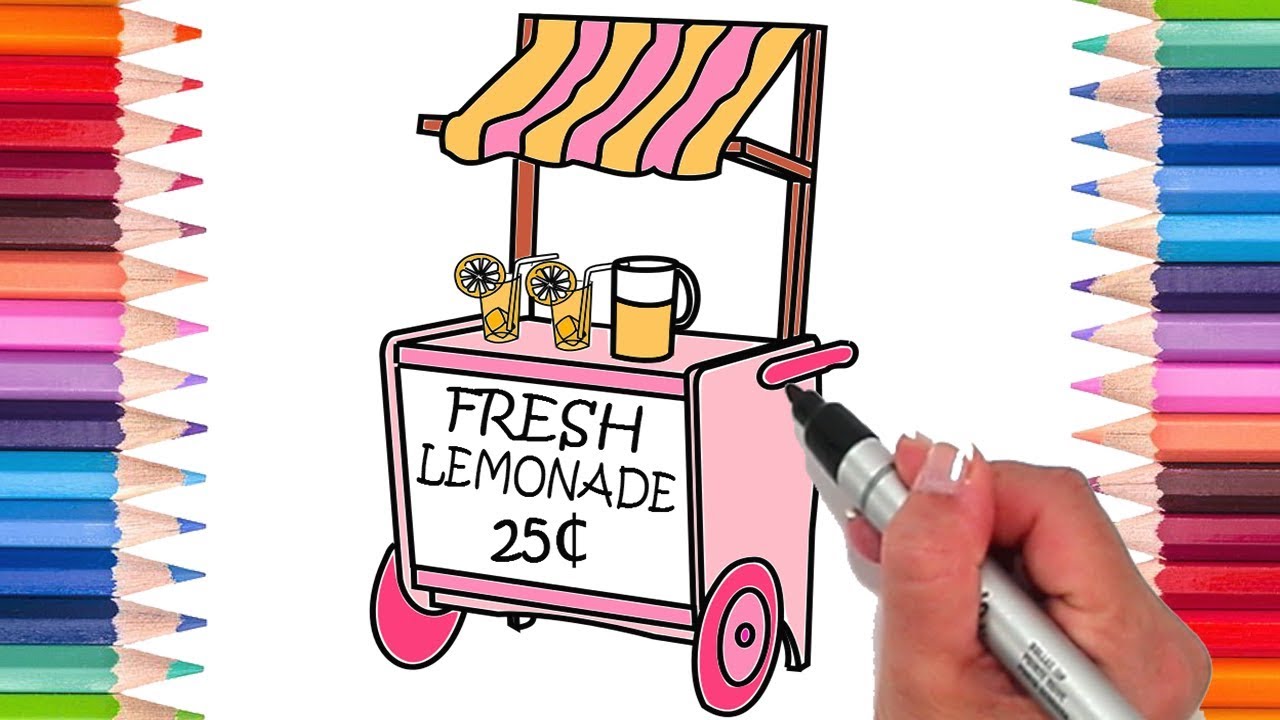 Lemonade Stand Drawing at Explore collection of