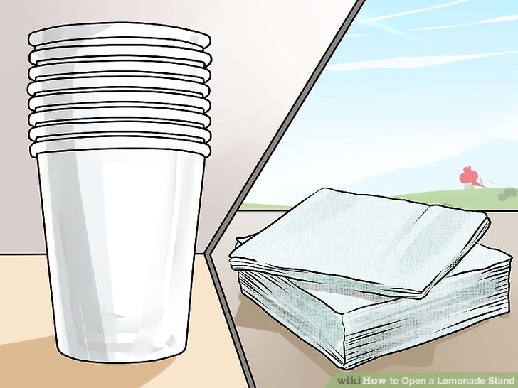 728x546 How To Open A Lemonade Stand - Lemonade Stand Drawing