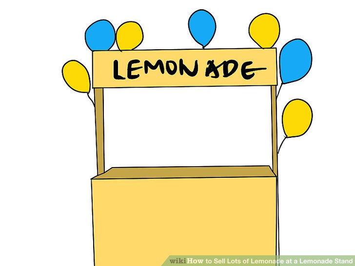 Lemonade Stand Drawing at Explore collection of