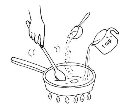 434x369 Illustrator In Paris Lentil Lemon Soup - Lentil Drawing