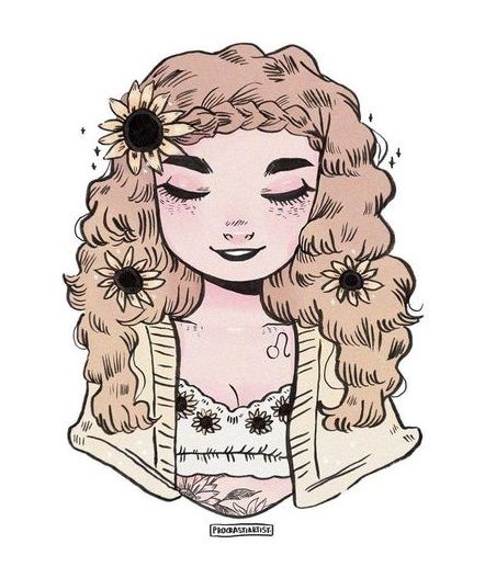 442x527 leo illustration art, aesthetic drawing, art - Leo Drawings