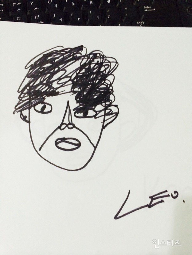 625x832 vixx's leo revealed to have toddler level drawing skills - Leo Drawings