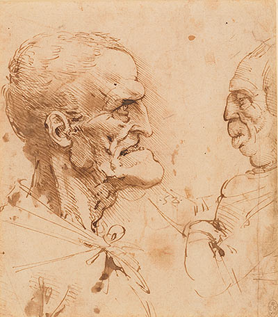 400x456 leonardo da vinci a life in drawing manchester art gallery - Leonardo Da Vinci Drawings