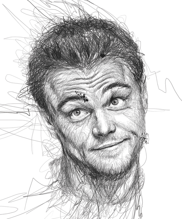 600x720 leonardo dicaprio drawing of the week - Leonardo Dicaprio Drawing