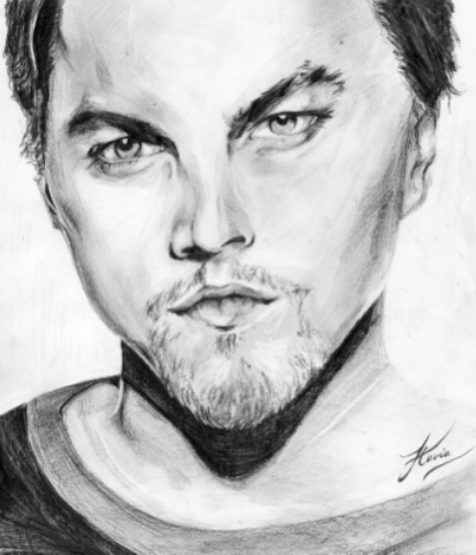 Leonardo Dicaprio Drawing at PaintingValley.com | Explore collection of ...