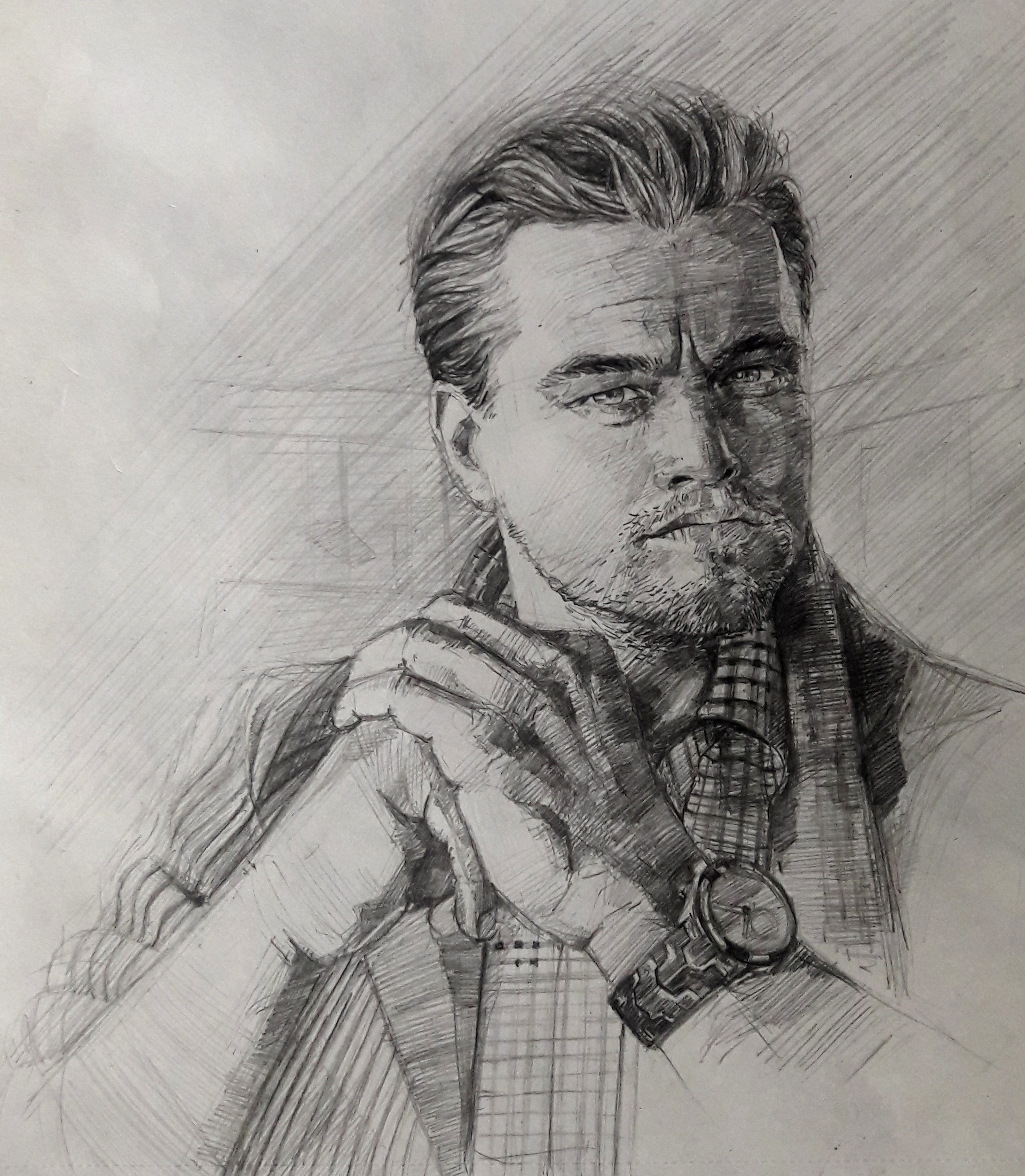 1920x2203 shyam sukumar - Leonardo Dicaprio Drawing