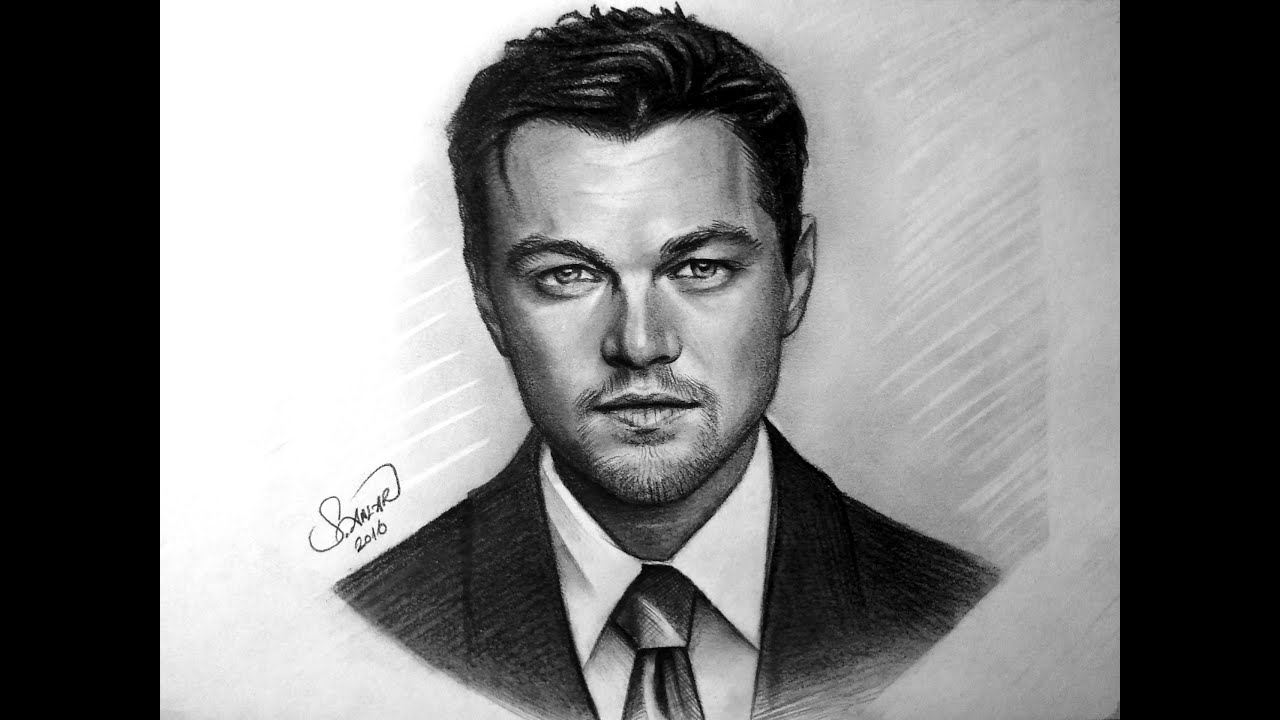 1280x720 speed drawing leonardo dicaprio - Leonardo Dicaprio Drawing