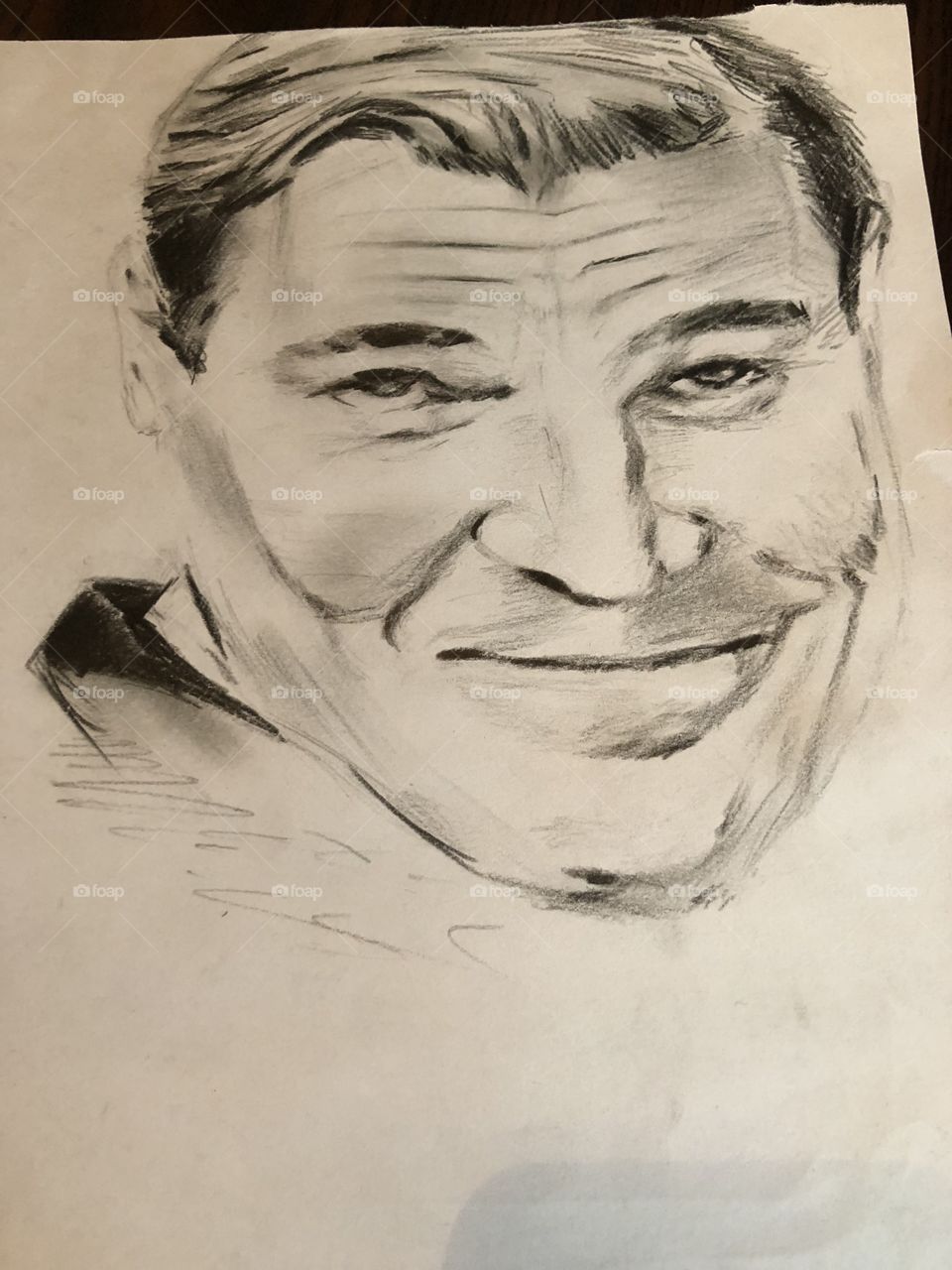 960x1280 my drawing of leonardo dicaprio stock photo - Leonardo Dicaprio Drawing