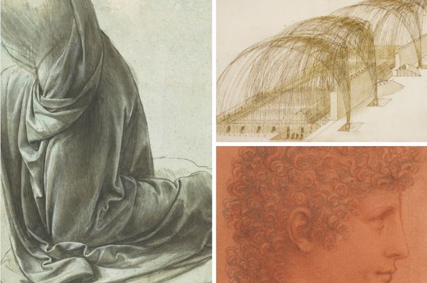 615x409 finest leonardo da vinci drawings are coming to the north east - Leonardo Drawings