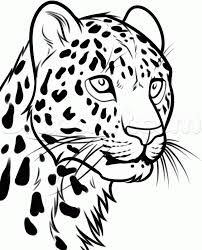202x250 Leopard Cartoon - Leopard Cartoon Drawing