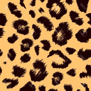 300x300 Leopard Skin Hand Drawn Animal Print Drawing Vector Sohadacouri - Leopard Print Drawing