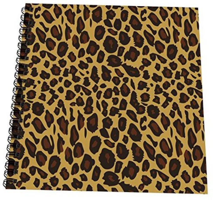 832x779 Db Chic Earthy Gold Leopard Print Drawing Book - Leopard Print Drawing