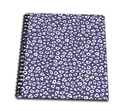 466x424 Db Purple And White Leopard Print Drawing Book - Leopard Print Drawing