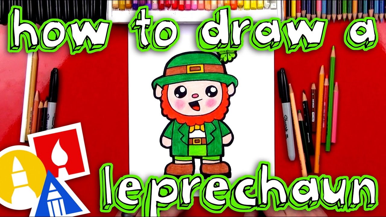 1280x720 how to draw a cartoon leprechaun - Leprechaun Drawing