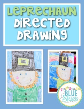 270x350 leprechaun directed drawing for st patrick's day - Leprechaun Drawing