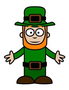 243x315 drawing a cartoon leprechaun holidays and events cartoon - Leprechaun Drawing