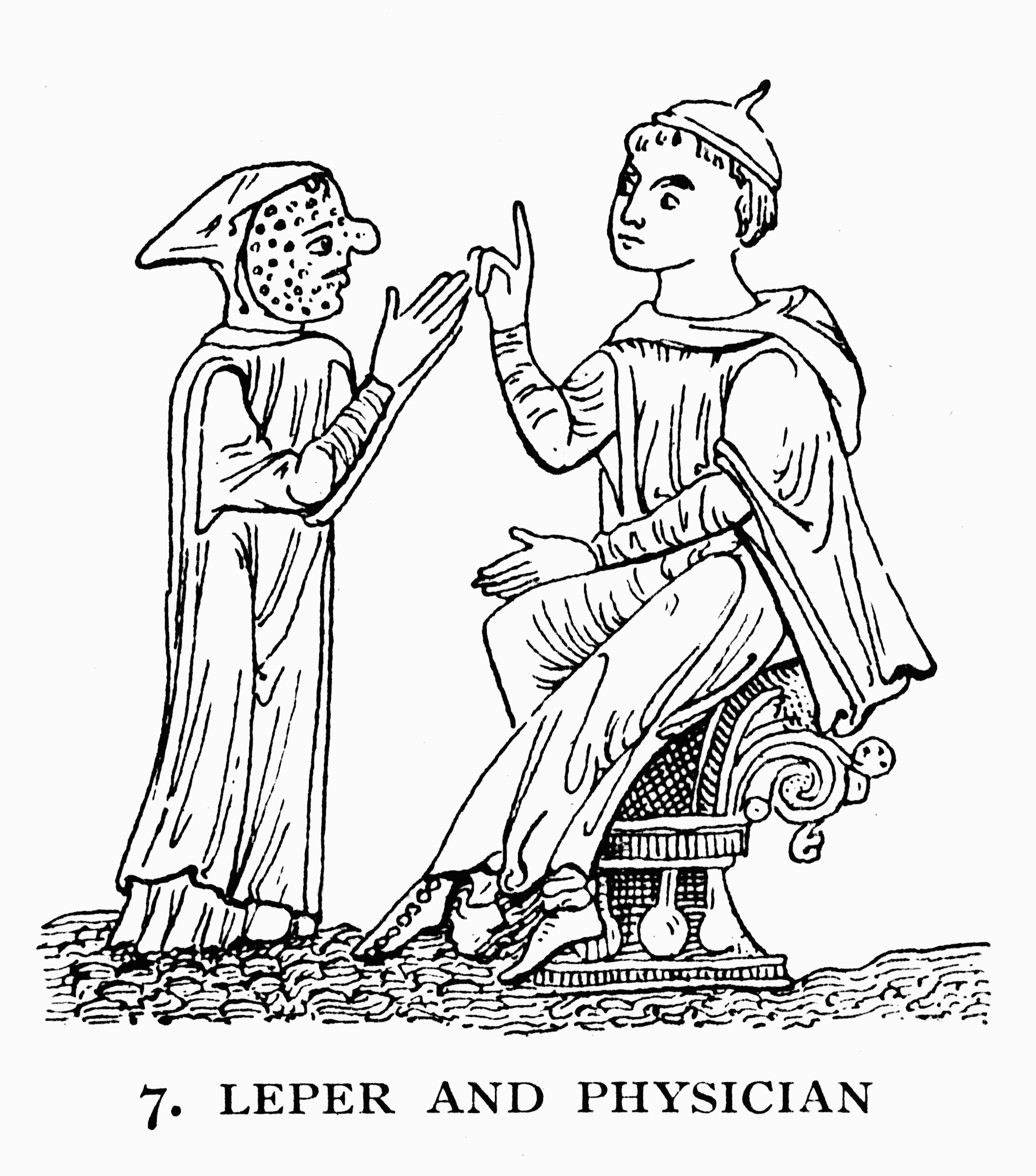 2022x2295 Edward Iii The Lost City Of London Before The Great Fire - Leprosy Drawing