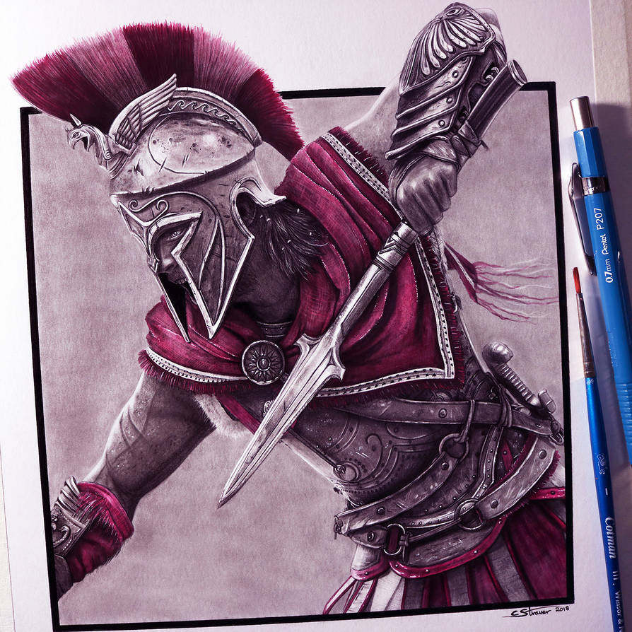 894x894 assassin's creed odyssey drawing - Lethalchris Drawing