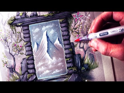 480x360 Drawing A Magic Portal - Lethalchris Drawing
