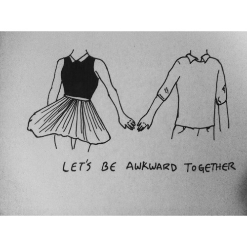500x500 let's be awkward together uploaded - Lets Drawing