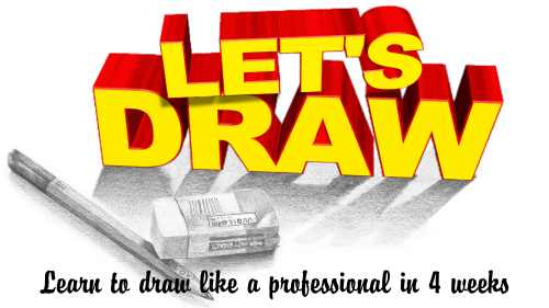 500x281 Lets Draw Pencil Drawing Course - Lets Drawing