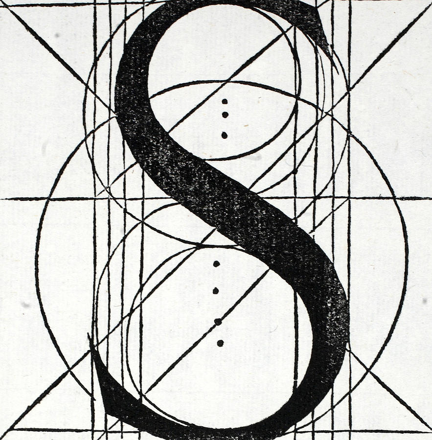 883x900 Letter S Drawing - Letter Art Drawing